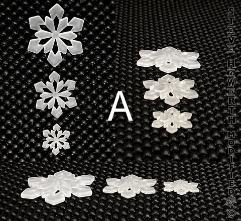 Solid Dendrite Snowflake (A)