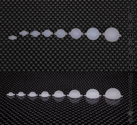 Half Cut Silicone Bead